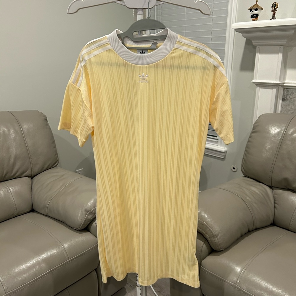 Adidas Yellow Dress